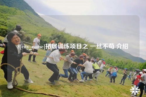 鞍山拓展训练项目之 一丝不苟 介绍